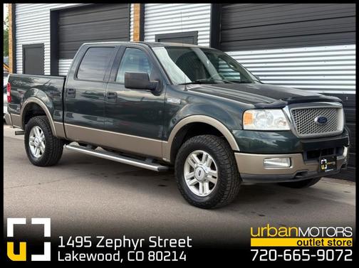 Aspen Green Clearcoat Metallic 2004 Ford F-150 XLT SuperCrew