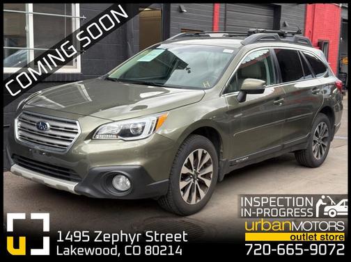 Wilderness Green Metallic 2017 Subaru Outback 2.5i Limited