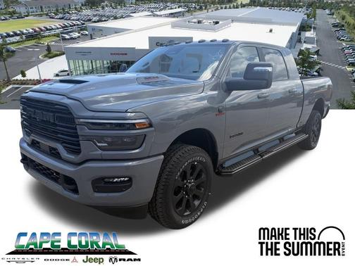Ceramic Gray Clearcoat 2026 RAM 2500 Laramie Mega Cab 4x4 6'4' Box