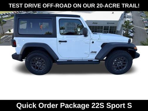 Bright White Clearcoat 2026 Jeep Wrangler Sport S