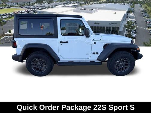 Bright White Clearcoat 2026 Jeep Wrangler Sport S