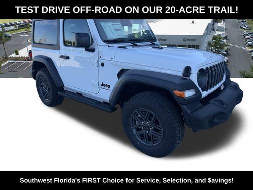 Bright White Clearcoat 2026 Jeep Wrangler Sport S