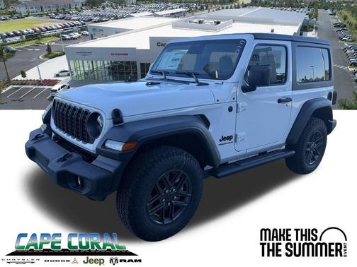 Bright White Clearcoat 2026 Jeep Wrangler Sport S
