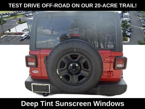 Firecracker Red Clearcoat 2026 Jeep Wrangler Sport