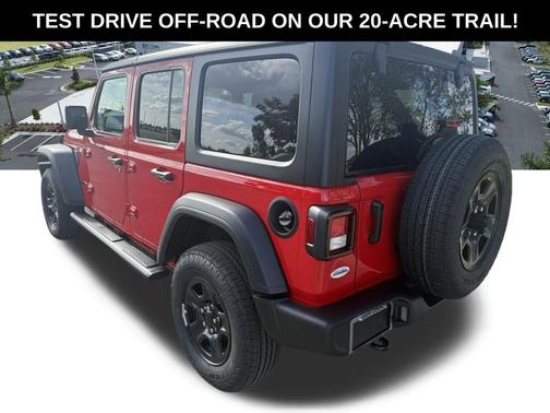 Firecracker Red Clearcoat 2026 Jeep Wrangler Sport