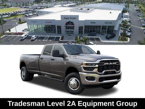 Granite Crystal Metallic Clearcoat 2026 RAM 3500 Tradesman Crew Cab 4x4 8' Box