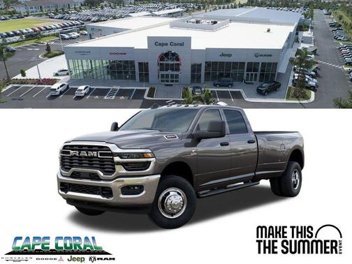 Granite Crystal Metallic Clearcoat 2026 RAM 3500 Tradesman Crew Cab 4x4 8' Box