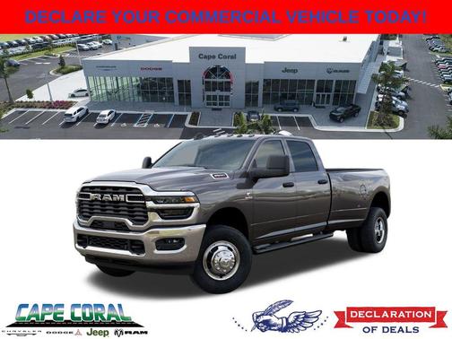 Granite Crystal Metallic Clearcoat 2026 RAM 3500 Tradesman Crew Cab 4x4 8' Box