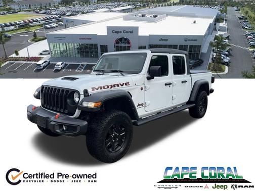 Bright White Clearcoat 2022 Jeep Gladiator Mojave 4x4