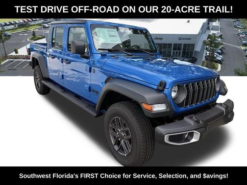 Hydro Blue Pearlcoat 2026 Jeep Gladiator Sport