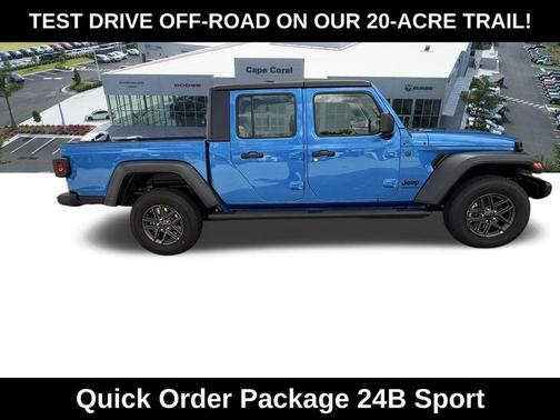 Hydro Blue Pearlcoat 2026 Jeep Gladiator Sport