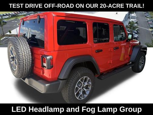 Firecracker Red Clearcoat 2026 Jeep Wrangler Sport S