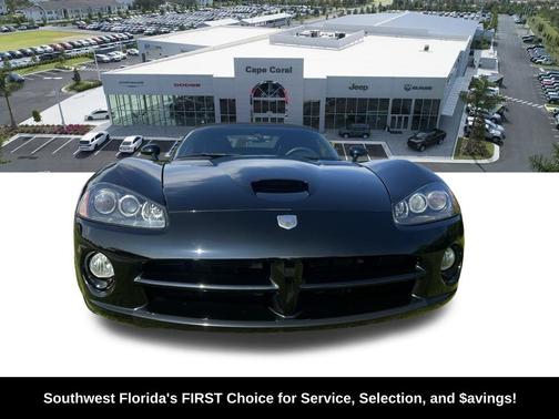 Viper Black Clearcoat/Black Soft Top 2005 Dodge Viper SRT10