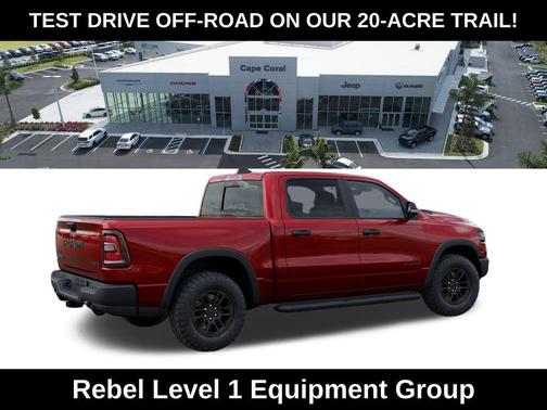 Molten Red Pearlcoat 2026 RAM 1500 Rebel