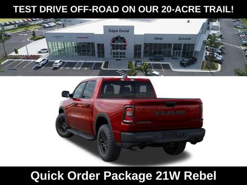 Molten Red Pearlcoat 2026 RAM 1500 Rebel