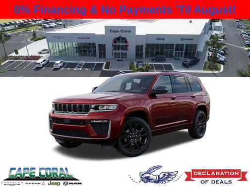 Velvet Red Pearlcoat 2026 Jeep Grand Cherokee L Limited