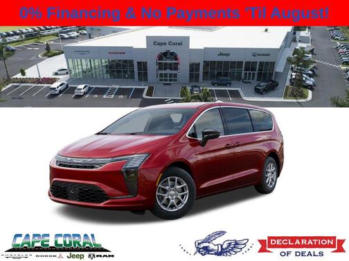Red Hot Pearlcoat 2027 Chrysler Pacifica L