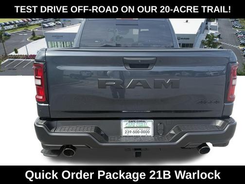 2026 RAM 1500 Warlock Crew Cab 4x4 5'7' Box