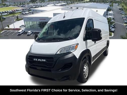 Bright White Clearcoat 2023 RAM ProMaster 2500 High Roof