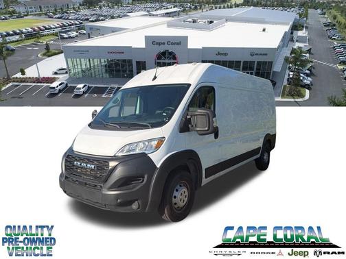 Bright White Clearcoat 2023 RAM ProMaster 2500 High Roof