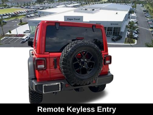 Firecracker Red Clearcoat 2024 Jeep Wrangler Willys