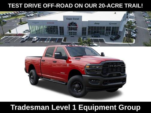 Flame Red Clearcoat 2026 RAM 2500 Warlock Crew Cab 4x4 6'4' Box
