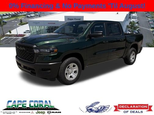 Serrano Green Metallic 2026 RAM 1500 Tradesman