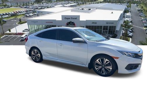 Taffeta White 2018 Honda Civic EX-L