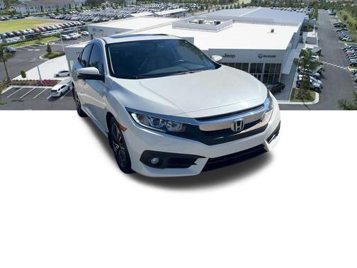 Taffeta White 2018 Honda Civic EX-L