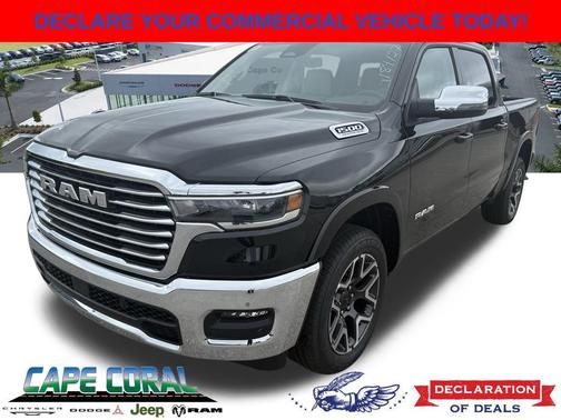 Diamond Black Crystal Pearlcoat 2026 RAM 1500 Laramie