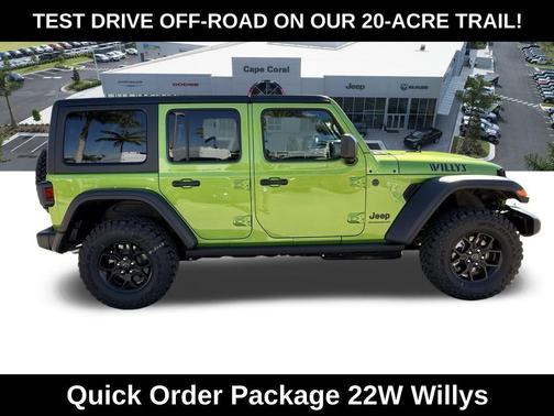 Mojito Clearcoat 2026 Jeep Wrangler Willys