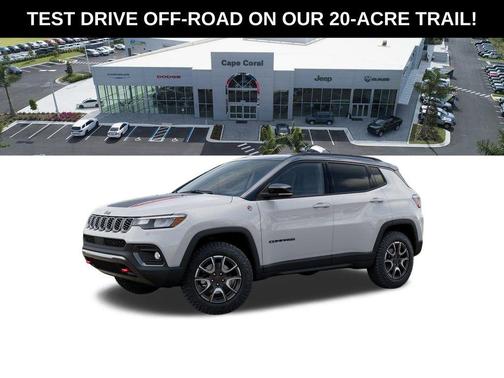 Bright White Clearcoat 2026 Jeep Compass Trailhawk