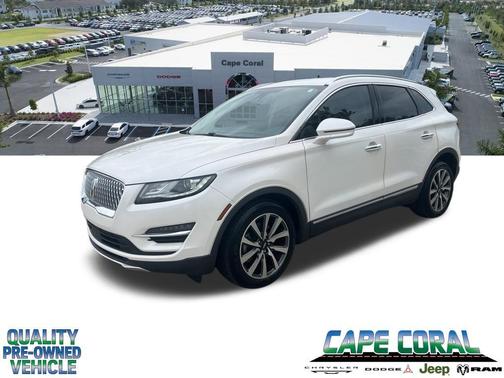 White Platinum Metallic Tri-Coat 2019 Lincoln MKC Reserve