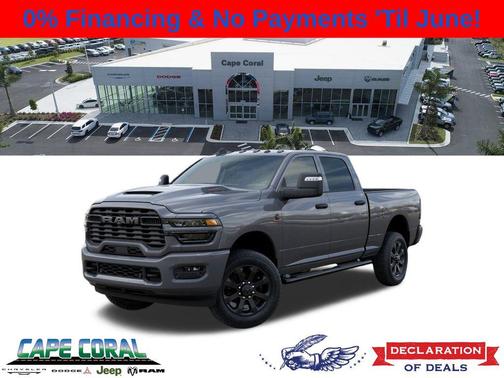 2026 RAM 2500 Black Express Crew Cab 4x4 6'4' Box