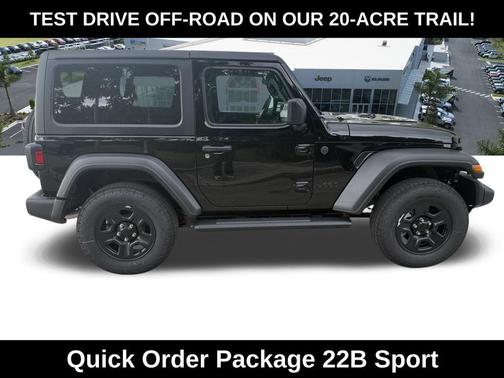Black Clearcoat 2026 Jeep Wrangler Sport