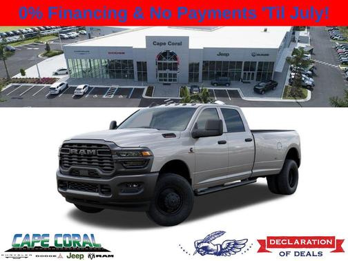 Silver Zynith 2026 RAM 3500 Tradesman Crew Cab 4x4 8' Box