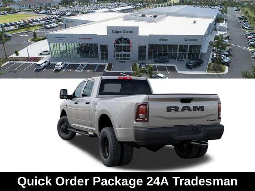 Silver Zynith 2026 RAM 3500 Tradesman Crew Cab 4x4 8' Box