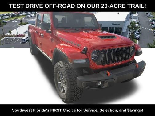 Firecracker Red Clearcoat 2026 Jeep Gladiator Mojave 4x4
