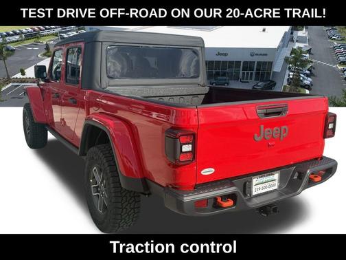 Firecracker Red Clearcoat 2026 Jeep Gladiator Mojave 4x4
