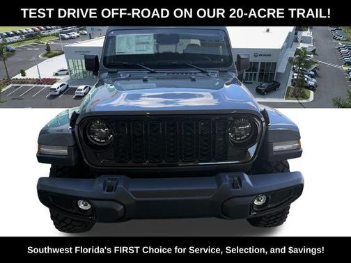 Anvil Clearcoat 2026 Jeep Gladiator Willys 4x4