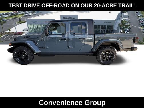 Anvil Clearcoat 2026 Jeep Gladiator Willys 4x4