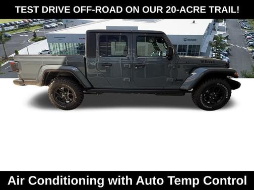 Anvil Clearcoat 2026 Jeep Gladiator Willys 4x4