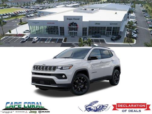 Bright White Clearcoat 2026 Jeep Compass Latitude