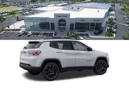 Bright White Clearcoat 2026 Jeep Compass Latitude