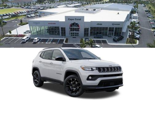 Bright White Clearcoat 2026 Jeep Compass Latitude