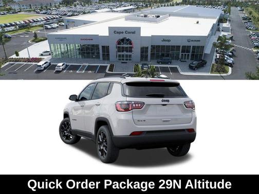 Bright White Clearcoat 2026 Jeep Compass Latitude