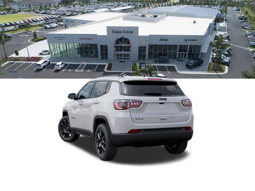 Bright White Clearcoat 2026 Jeep Compass Latitude