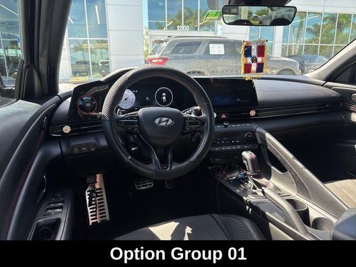 Phantom Black 2023 Hyundai ELANTRA N Line