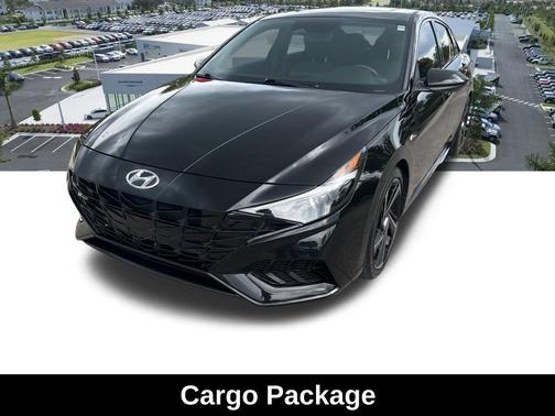 Phantom Black 2023 Hyundai ELANTRA N Line