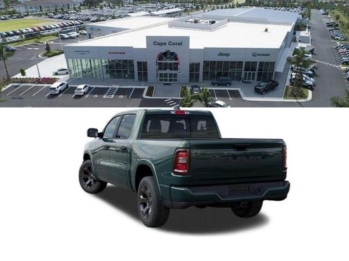 Serrano Green Metallic 2026 RAM 1500 Big Horn/Lone Star